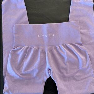 NVGTN Mauve Activewear Leggings